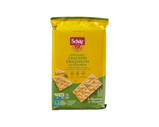 Schär Gluten-Free Rosemary Crackers