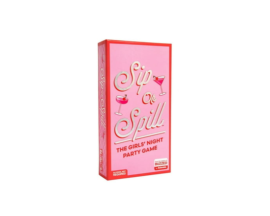 Sip or Spill — The Girl's Night Adult Party Drinking Game by Relatable