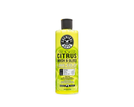 Chemical Guys Citrus Wash & Gloss Concentrated Shampoo - 16oz