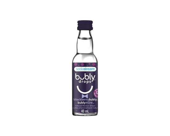 SodaStream bubly Blackberry Drink Mix Drops - 40 mL