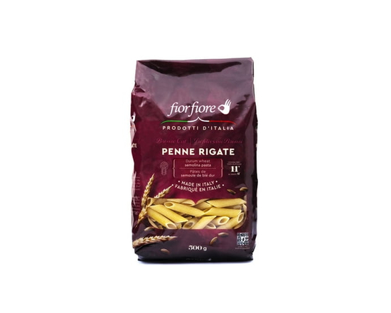 Fiorfiore Tréfilées au bronze 12,5 % de Protéines Penne Rigate Pâtes - 500 GR