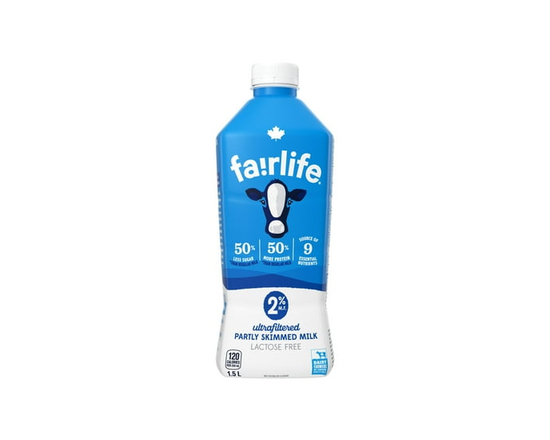 Fairlife Milk 2% Reduced Fat Bottle, 1.5 Liters - 1.5 L