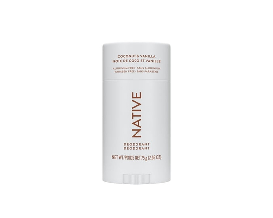 Native – Desodorisant sans aluminium, noix de coco et vanille