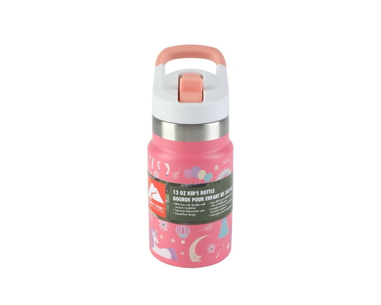 Bouteille d'eau pour enfants Ozark Trail 12 oz, princesse, 1 pièce - 2.99 W x 7.09 H