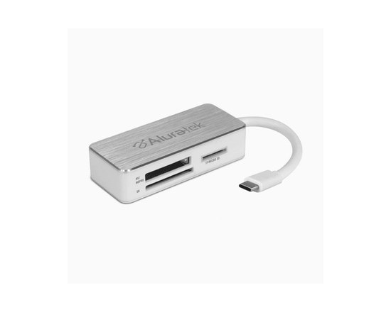 Aluratek USB 3.2 Type-C Memory Card Reader
