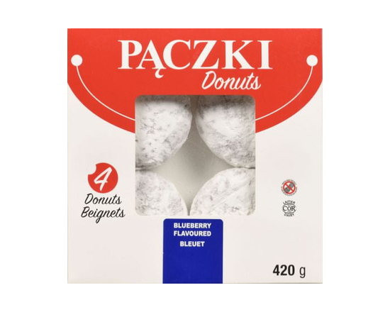 CT Bakery, Blueberry Flavoured Paczki Donuts