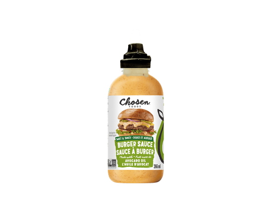 Chosen Foods Sweet & Tangy Burger Sauce 266ml - 266ml
