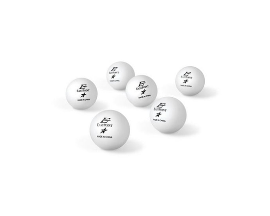 EastPoint Sports 40mm 1 Star White Recreation Table Tennis Balls