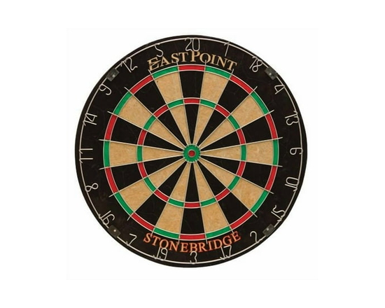 EastPoint Sports Stonebridge Bristle Dartboard - 18" x 1.5"