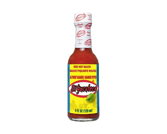 El Yucateco Red Habanero Hot Sauce - 4 fl oz