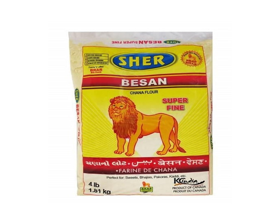 Sher Chick Pea Flour (Besan) - [10x4 lb]