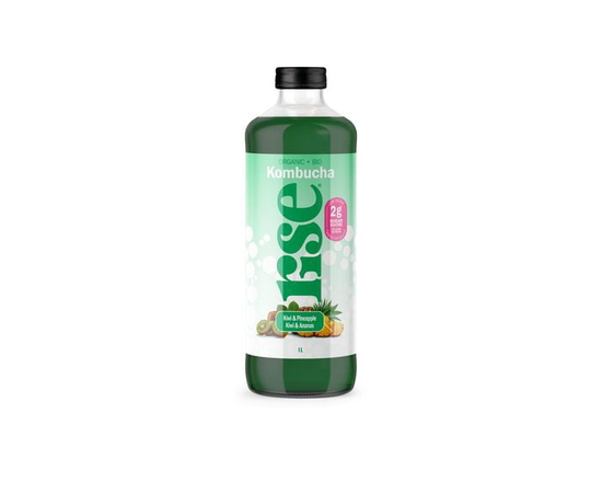 RISE Kombucha Kiwi & Pineapple