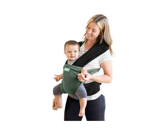 MOBY - Easy Wrap Baby Carrier Wrap - Designed To Combine The Best Features Of A Baby Wrap and Baby Carrier In One - The Perfect Child Carrier - Great 