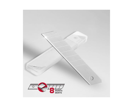 Swiss Tech 10-Piece 18mm Snap-off SK5 Steel Blades