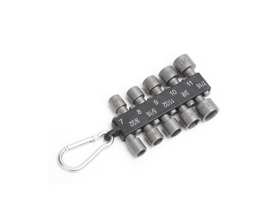 WorkPro Nut Driver Set -10 pièces, tailles Cr-V,Metric & SAE - 10