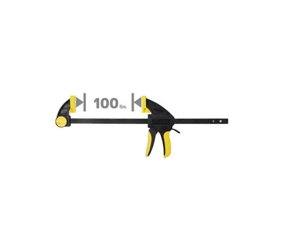 WorkPro 12-Inch Ratcheting Bar Clamp and Spreader - 8 in
