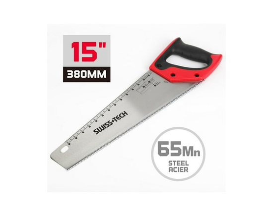 Scie à main Swiss Tech 15",7 TPI - 15 pi
