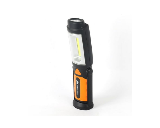 Ozark Trail Portable LED Work Light & Flashlight with Magnet Base & Hanging Hook, Battery Operated