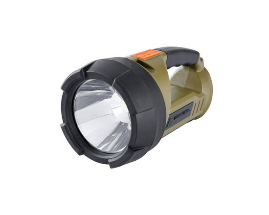 Ozark Trail LED 2000 Lumen Dual Source Rechargeable Flashlight, with 5000 mAh Power Bank, Olive - One Size