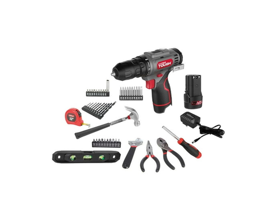 HYPER TOUGH 12V MAX PROJECT KIT 50 PIECES