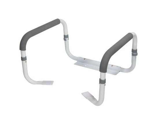 Drive Medical White Toilet Safety Rail - Universal