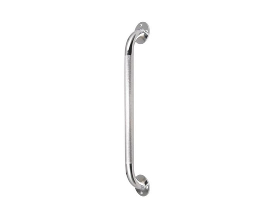 Drive Medical Chrome Knurled Grab Bar - 12 inch