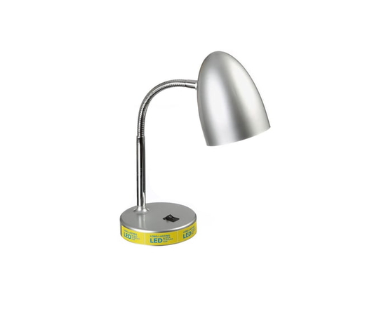 Mainstays LED Desk Lamp, White Plastic - Other
