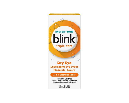 Blink Triple Care Lubricating Eye Drops
