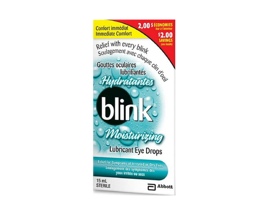 Blink Moisturizing Lubricant Eye Drops