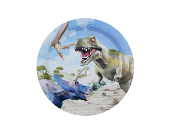 T-Rex 7" paper plates