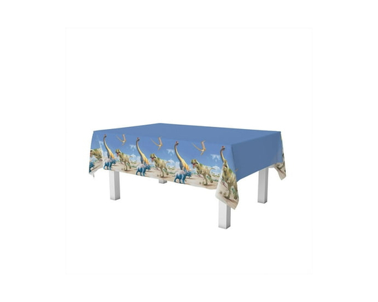 T-Rex plastic tablecloth - 52 wide and 90 long (1.32mx2.28m)