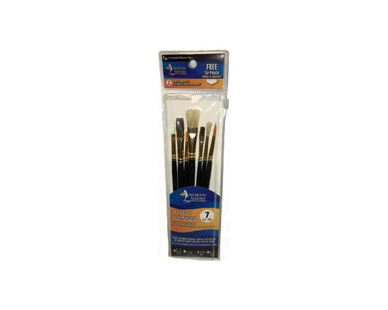7 PCS PAINT BRUSH SET