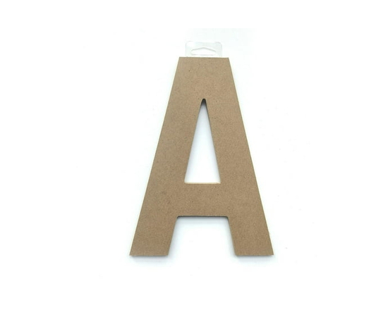 Lerman decor's wood letter A - 9"