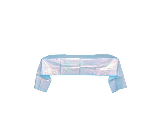 2 ply iridescent table cover - 96" x 52"