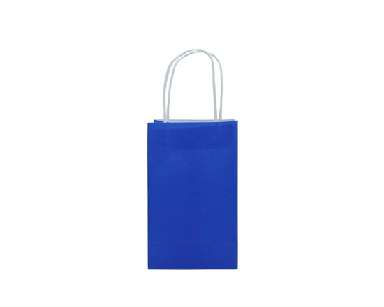 10pk blue paper bag