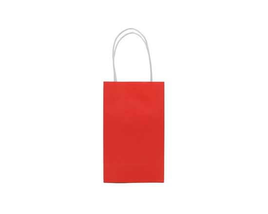 10pk red paper bag