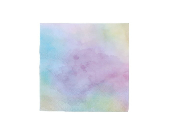 3 ply disposable tie dye paper napkin