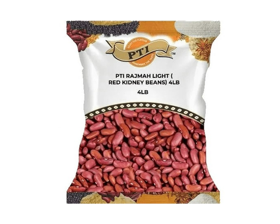 PTI Rajmah Light Red Kidney Beans - 4lbs