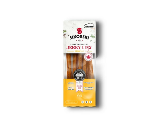 Sikorski Jerky LinX Chicken Original Jerky Snacks 65 g - S