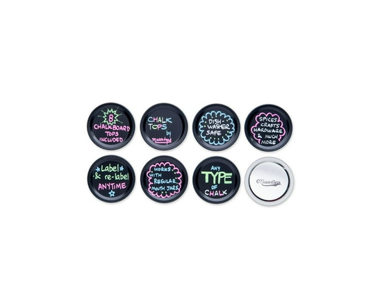 Chalk Tops, ouverture régulière, paquet de 8