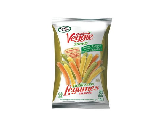 Sensible Portions Garden Veggie Straws Rosemary & Olive Oil - 120 g
