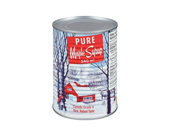 TMTC Pure Maple Syrup, Dark Robust Taste 540ml - 540 mL