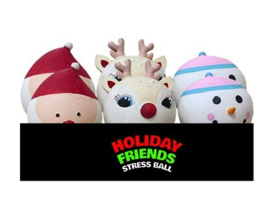 Incredible Novelties HOLIDAY BALL FRIENDS Sensory Toy - 1