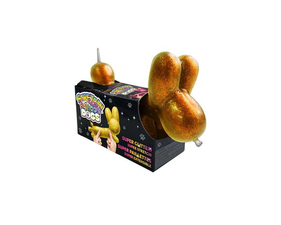 Chiens ballons à paillettes Stretchi - 4.5