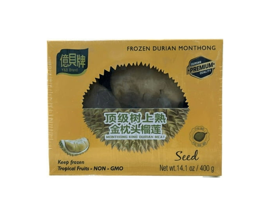 Frozen Durian Meat with Seed - One Size