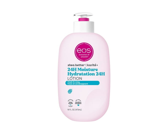 eos Shea Better Hydratation 24 H Lotion pour le Corps, Frais et Enveloppant - 473 mL
