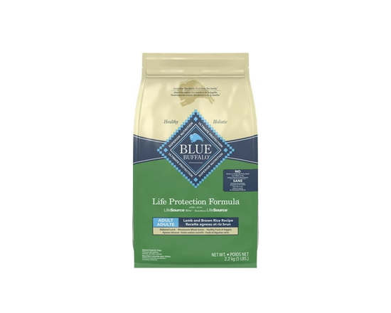 BLUE Life Protection Formula Adult Lamb & Brown Rice Dry Dog Food 9.9kg - 2.2KG