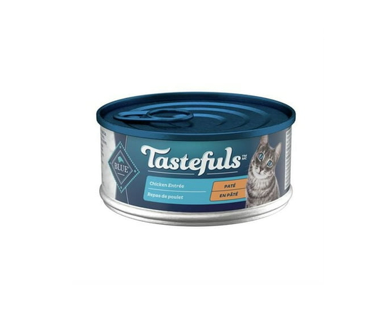 Blue Buffalo Tastefuls Adult Cat Chicken Entrée Pate Wet Cat Food - Single serve;Not Applicable;5.5;101-300g