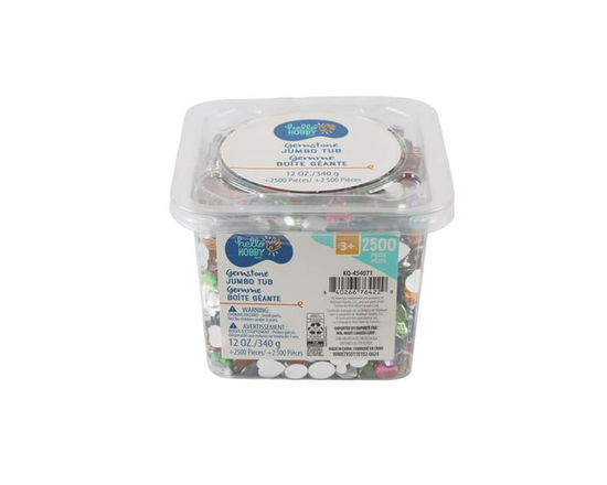Hello Hobby Gemstone JUMBO TUB for Kids Crafts