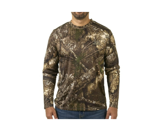 Realtree APX Men's Long-Sleeve Wicking Hunting T-Shirt